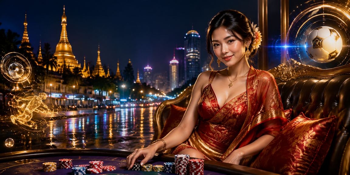 ရန်ကုန်မြို့ အလင်းပြောင် 3D ลอตเตอรี่ ဂန္တရာပုထိုး